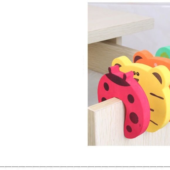 x6 NWT Finger pinch Foam Door stoppers - Picture 4 of 4